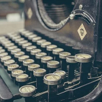 Qualitätsjournalismus - Schreibmaschine