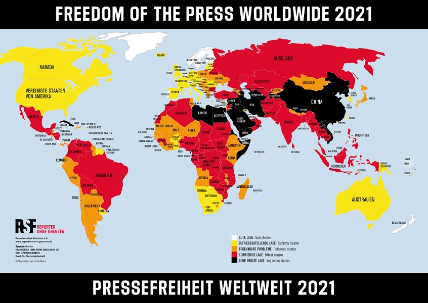 Pressefreiheit 2021